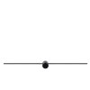 Lucide MIZAR Wall Light LED black, 1-light source
