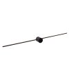 Lucide MIZAR Wall Light LED black, 1-light source