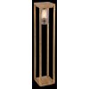 Globo CANDELA pedestal light Dark wood, 1-light source