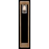 Globo CANDELA pedestal light Dark wood, 1-light source