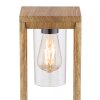 Globo CANDELA pedestal light Dark wood, 1-light source