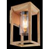 Globo CANDELA Outdoor Wall Light Dark wood, 1-light source