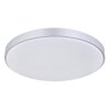 Globo SONNY Ceiling Light LED silver, white, 1-light source, Remote control