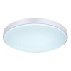 Globo SONNY Ceiling Light LED silver, white, 1-light source, Remote control