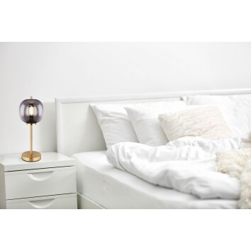 Globo BLACKY Table lamp brass, 1-light source