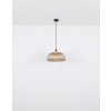 Globo STRAHLER Pendant Light black, 1-light source
