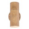 Globo JAICY Outdoor Wall Light Dark wood, 2-light sources