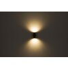 Globo JAICY Outdoor Wall Light Dark wood, 2-light sources