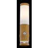 Globo JAICY Outdoor Wall Light Dark wood, 1-light source, Motion sensor