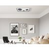 Globo NORA Ceiling Light LED black, 1-light source, Remote control
