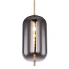Globo BLACKY I Pendant Light brass, 1-light source