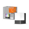 LEDVANCE CUBE Outdoor Wall Light grey, 1-light source, Colour changer