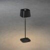 Konstsmide Capri Table lamp LED black, 1-light source