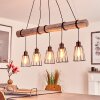 Canedo Pendant Light grey, black, 5-light sources