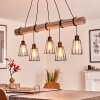 Canedo Pendant Light grey, black, 5-light sources