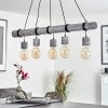 Canedo Pendant Light grey, black, 5-light sources