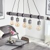 Canedo Pendant Light grey, black, 5-light sources