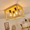 Torreglia Ceiling Light brown, black, 4-light sources