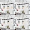 Canedo Pendant Light grey, black, 5-light sources