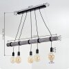 Canedo Pendant Light grey, black, 5-light sources