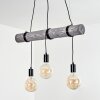 Canedo Pendant Light grey, black, 3-light sources