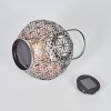 Moreland Solar lights LED copper, black, silver, 1-light source