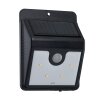 Eglo REFLECT solar wall lamp LED black, 4-light sources, Motion sensor