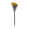 Eglo FUNNEL solar light LED brown, copper, 1-light source