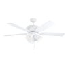 Eglo LAS PALMAS ceiling fan white, 3-light sources