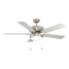 Eglo BALLINA ceiling fan matt nickel, 2-light sources