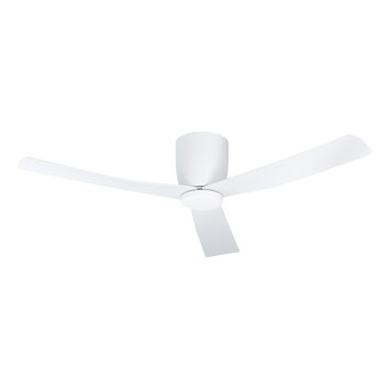 Eglo LERICI ceiling fan LED white, 1-light source