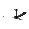 Eglo HOI AN ceiling fan black, Remote control