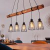 Canedo Pendant Light brown, black, 5-light sources