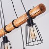 Canedo Pendant Light brown, black, 5-light sources