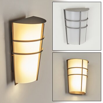 Lamarche Outdoor Wall Light LED grey, 3-light sources