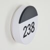 Eppeland house number light LED black, 1-light source