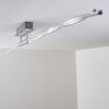 Trio PORTOFINO ceiling light LED chrome, 4-light sources