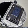 Dalen solar light LED black, silver, 28-light sources