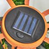Yonkers Solar lights LED green, rust-coloured, 1-light source
