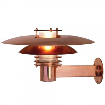 Nordlux PHOENIX outdoor wall light copper, 1-light source