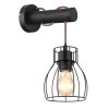 Globo MINA Wall Light black, 1-light source