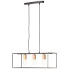 Brilliant Arica Pendant Light black, 3-light sources