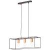 Brilliant Arica Pendant Light black, 3-light sources