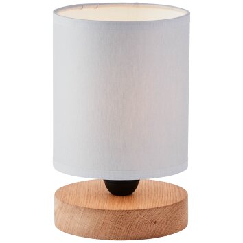 Brilliant Vonnie Table lamp Light wood, black, 1-light source