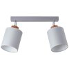 Brilliant Vonnie Ceiling Light grey, Light wood, 2-light sources