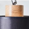 Brilliant Vonnie Ceiling Light Light wood, black, 2-light sources