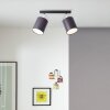 Brilliant Vonnie Ceiling Light Light wood, black, 2-light sources