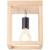 Brilliant Nerea Ceiling Light Light wood, black, 1-light source