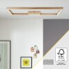 Brilliant Delgrosso Ceiling Light LED Light wood, 1-light source