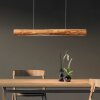 Brilliant Odun Pendant Light LED Light wood, black, 1-light source